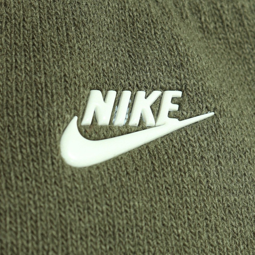 ナイキ（NIKE）（キッズ）ニット帽 手袋 NAN ピークビーニー&グローブ ニットビーニー手袋セット 8A3062-E6F 防寒 子供 ギフト オリーブ