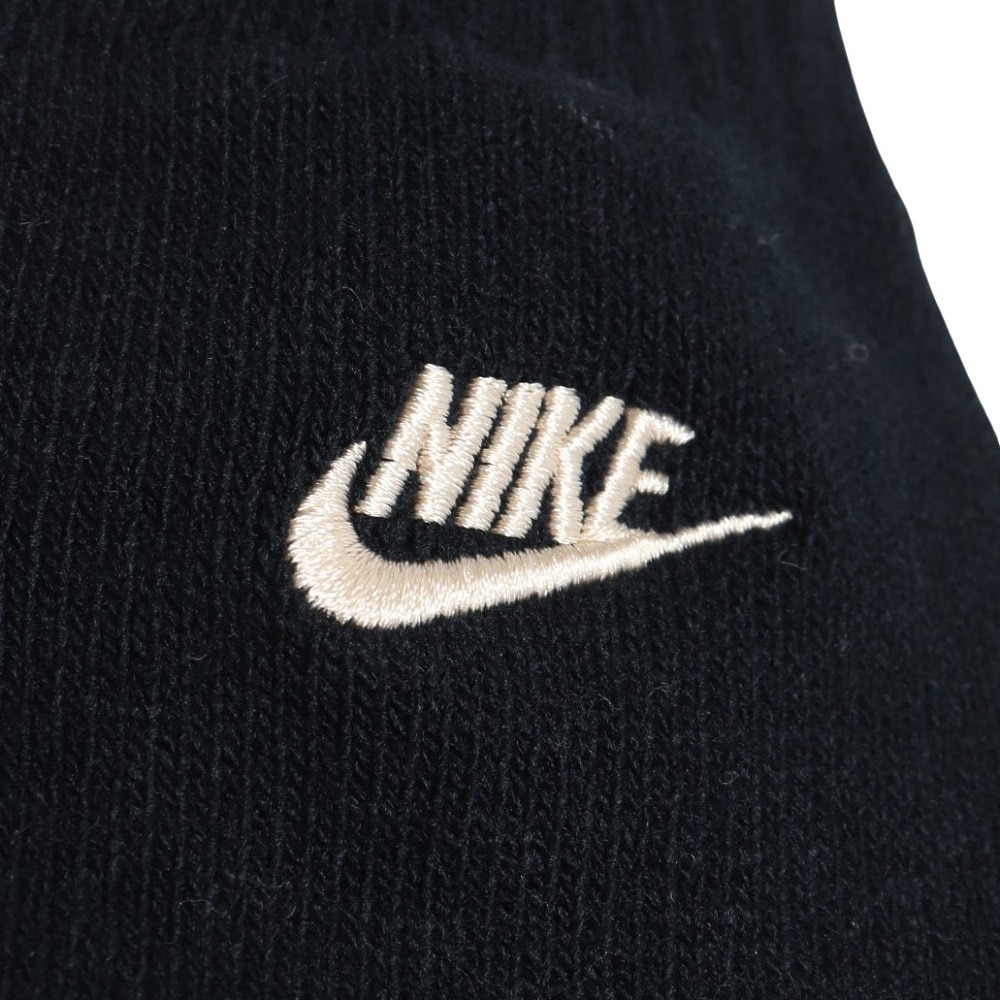 ナイキ（NIKE）（キッズ）ニット帽 手袋 COZY ピークビーニー&グローブ ニットビーニー手袋セット 8A3070-023 防寒 子供 ギフト 黒