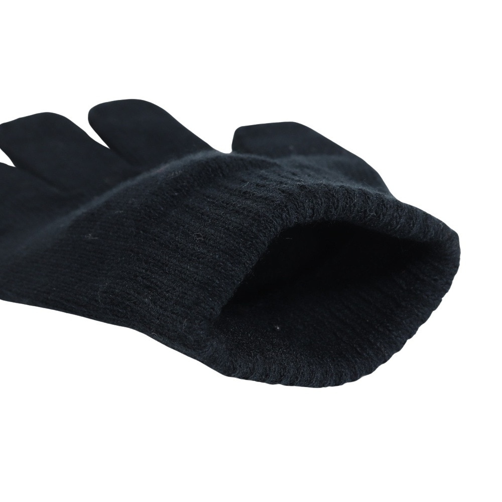 ナイキ（NIKE）（キッズ）ニット帽 手袋 COZY ピークビーニー&グローブ ニットビーニー手袋セット 8A3070-023 防寒 子供 ギフト 黒