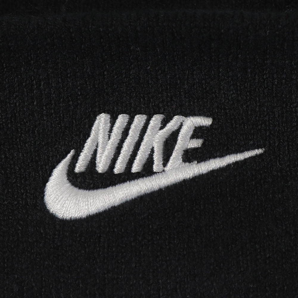 ナイキ（NIKE）（キッズ）ジュニア ニット帽 ピーク リバーシブル トール カフ スマイリー ビーニー FB6493-010