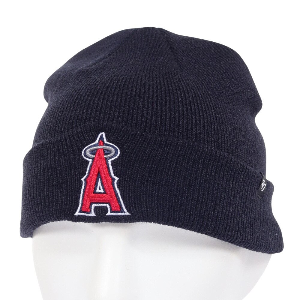 フォーティーセブン ブランド（47 Brand）（キッズ）ニット帽 ジュニア ニットキャップ ロサンゼルス エンゼルス Raised B-RKN04ACE-NY-KIDS 防寒
