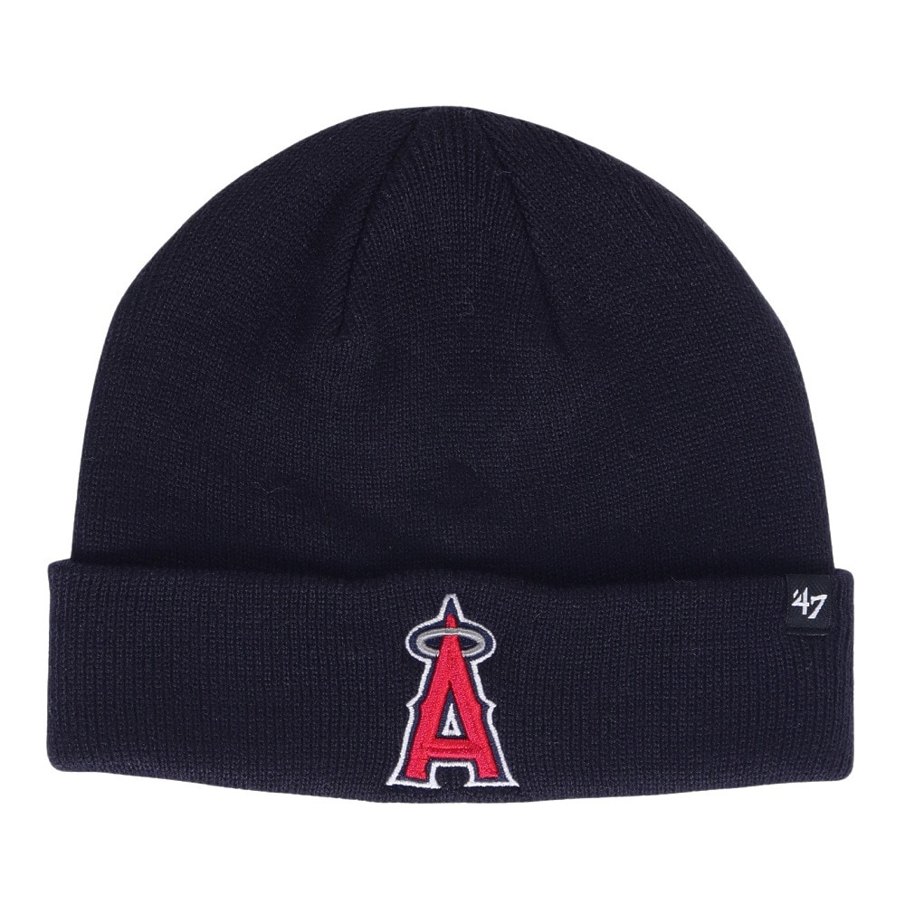 フォーティーセブン ブランド（47 Brand）（キッズ）ニット帽 ジュニア ニットキャップ ロサンゼルス エンゼルス Raised B-RKN04ACE-NY-KIDS 防寒