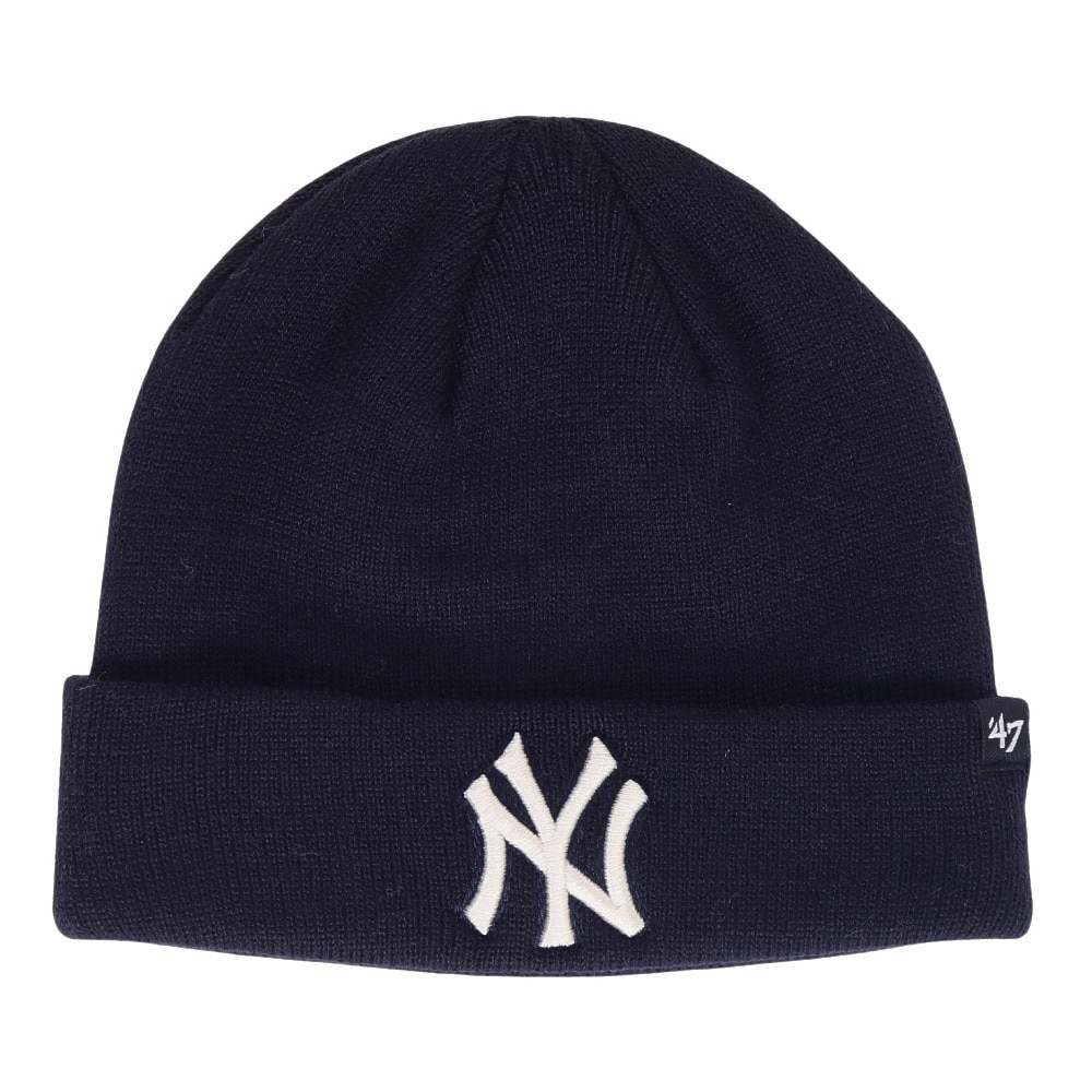 フォーティーセブン ブランド（47 Brand）（キッズ）ニット帽 ジュニア ニットキャップ ニューヨーク ヤンキース Raised B-RKN17ACE-NYF-KIDS 防寒
