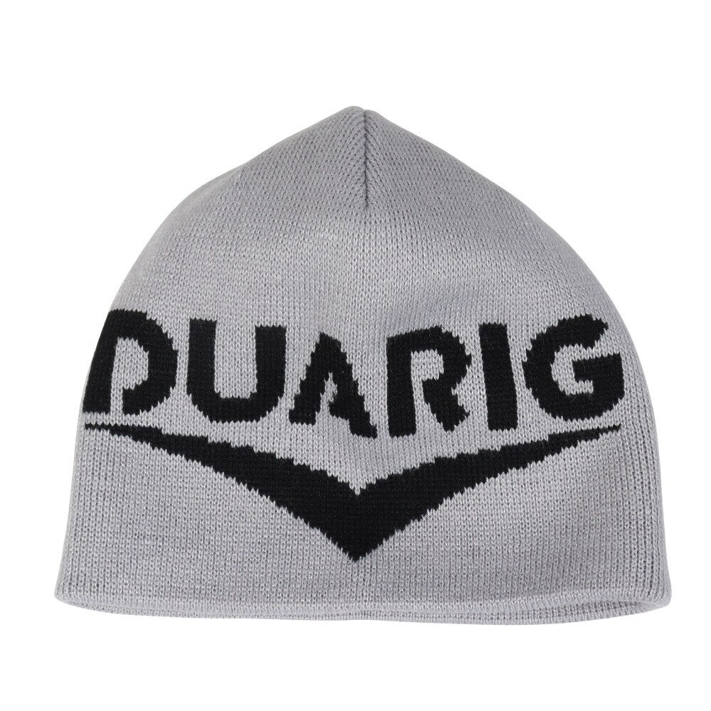 デュアリグ（DUARIG）（キッズ）ジュニア ニット帽 ロゴ ビーニー 4F0002-WACP-899ST GRY 子供 44cm グレー