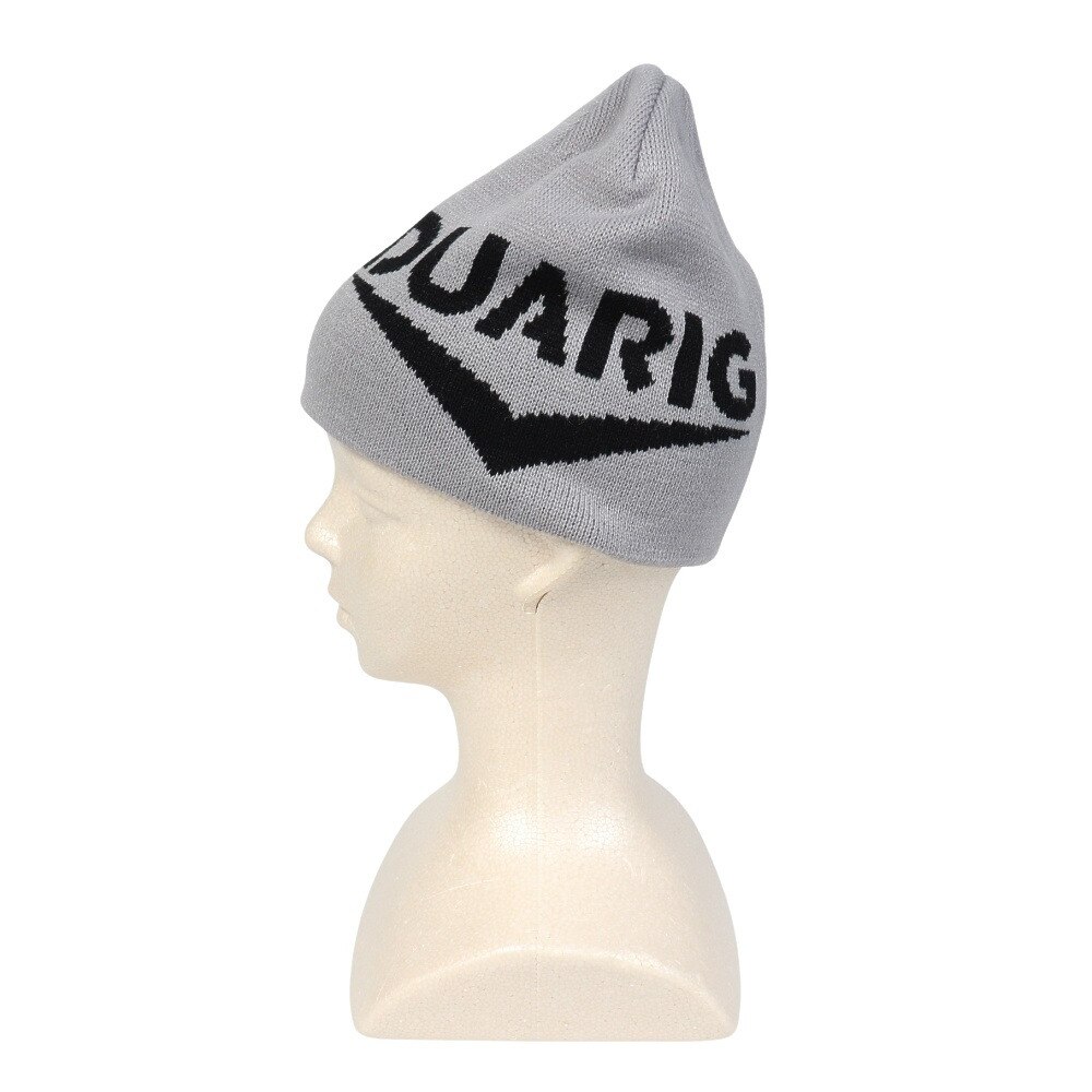 デュアリグ（DUARIG）（キッズ）ジュニア ニット帽 ロゴ ビーニー 4F0002-WACP-899ST GRY 子供 44cm グレー