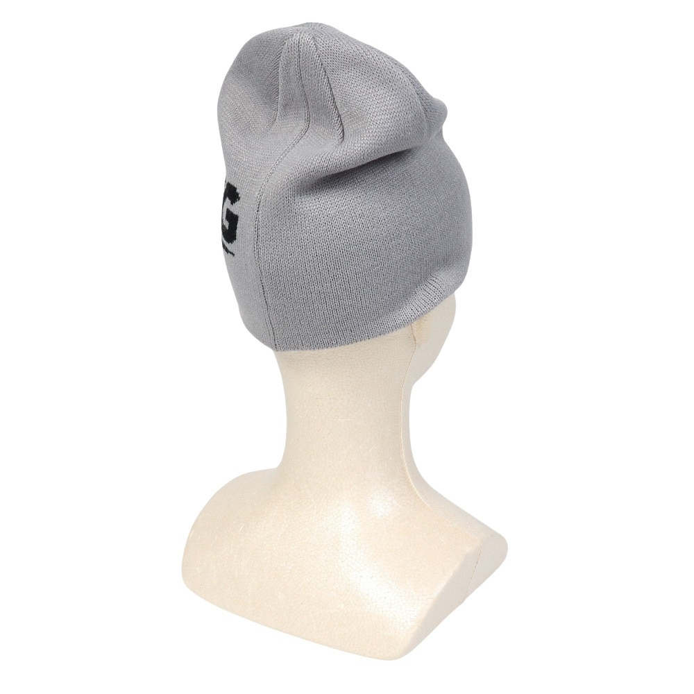 デュアリグ（DUARIG）（キッズ）ジュニア ニット帽 ロゴ ビーニー 4F0002-WACP-899ST GRY 子供 44cm グレー