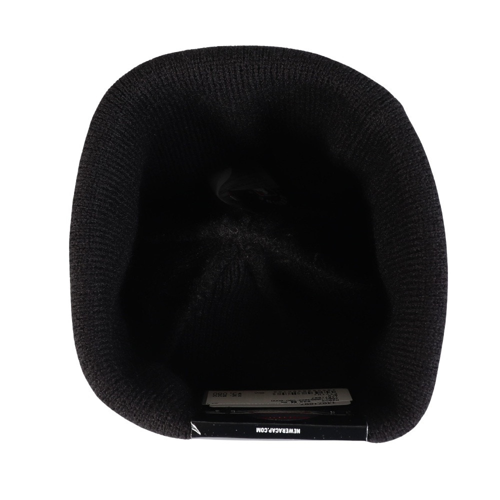 ニューエラ（NEW ERA）（キッズ）ジュニア ニットキャップ BC ニューヨーク・ヤンキース 黒 40cm 14671687 ニット帽 子供用