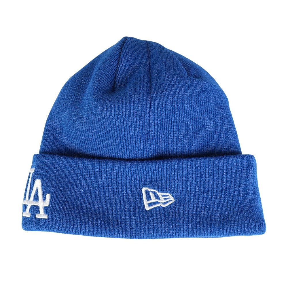 ニューエラ（NEW ERA）（キッズ）ジュニア ニットキャップ BC ロサンゼルス・ドジャース 青 40cm 14671688 ニット帽 子供用