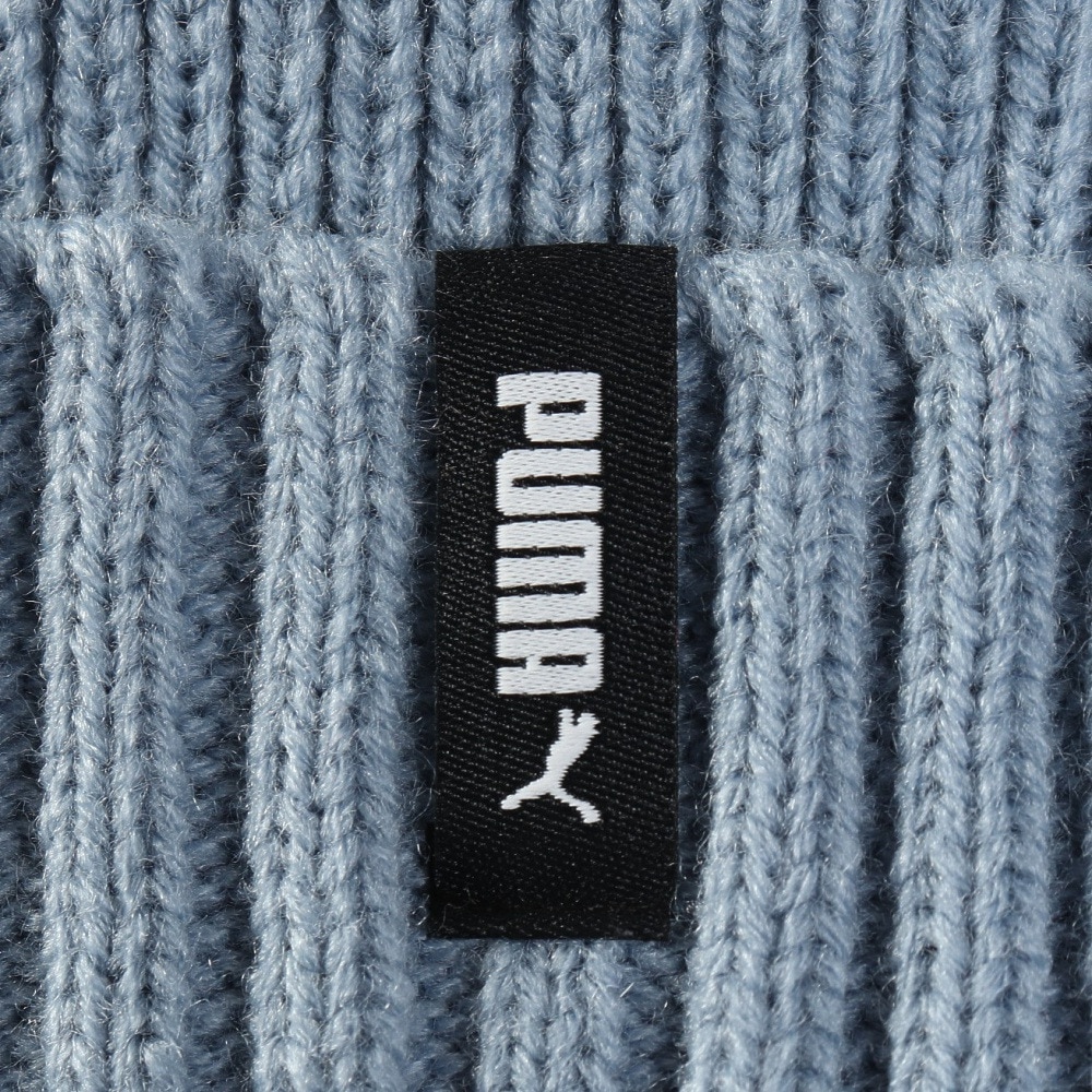 プーマ（PUMA）（キッズ）ニットキャップ ジュニア コミック ミッド クラウン ビーニー 青 02655801 ニット帽 帽子 フリーサイズ 子供 男の子 女の子