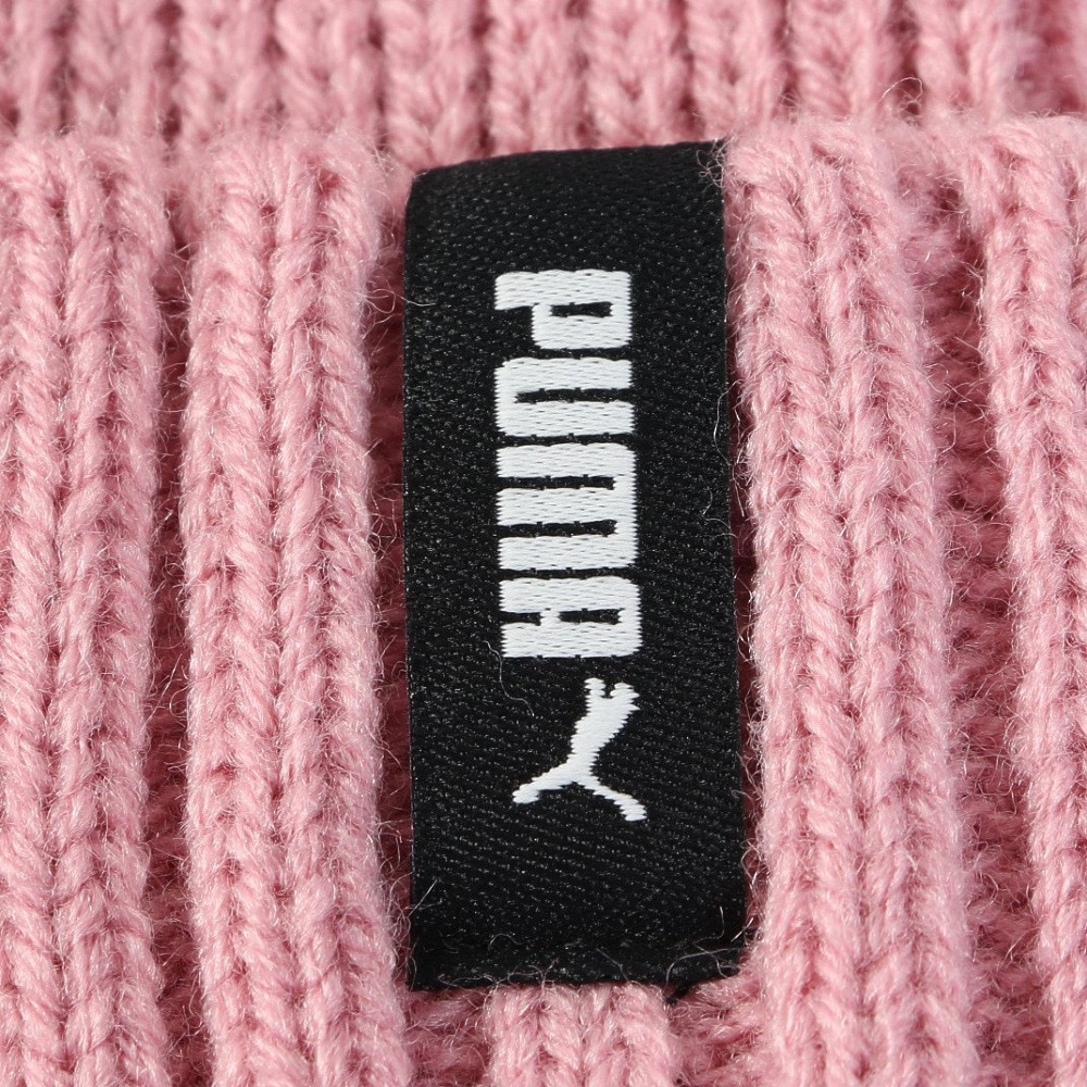 プーマ（PUMA）（キッズ）ニットキャップ ジュニア コミック ミッド クラウン ビーニー ピンク 02655802 ニット帽 帽子 フリーサイズ 子供 男の子 女の子