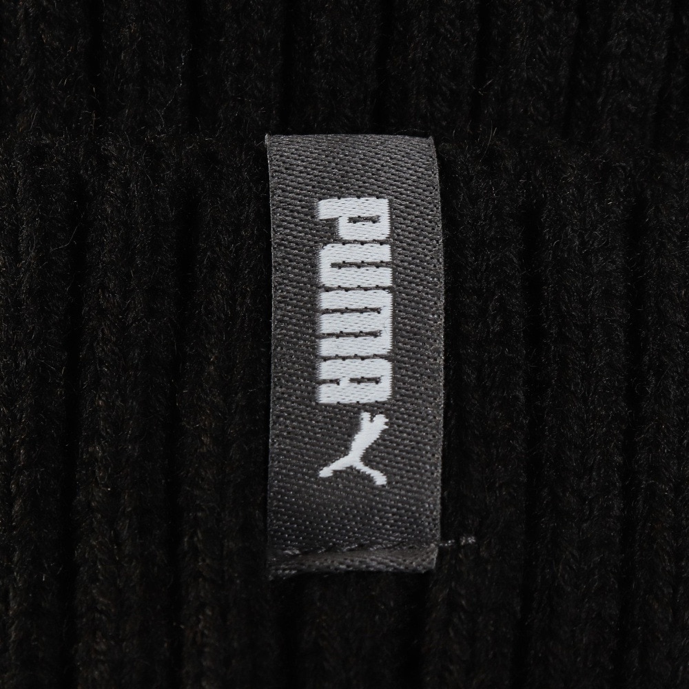 プーマ（PUMA）（キッズ）ニットキャップ ジュニア クラシック・ロー・クラウン ビーニー 黒 02655901 ニット帽 帽子 フリーサイズ 子供 男の子 女の子