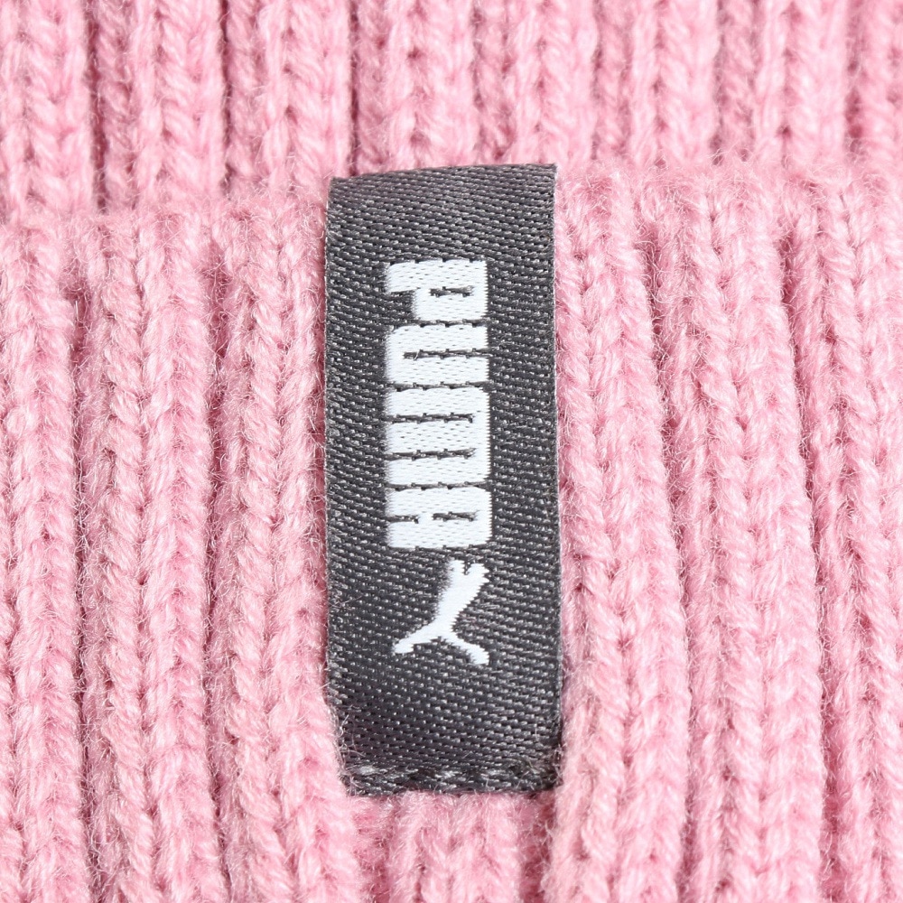 プーマ（PUMA）（キッズ）ニットキャップ ジュニア クラシック・ロー・クラウン ビーニー ピンク 02655902 ニット帽 帽子 フリーサイズ 子供 男の子 女の子