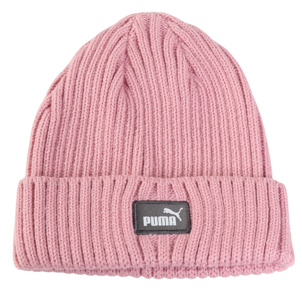 プーマ（PUMA）（キッズ）ニットキャップ ジュニア クラシック・ロー・クラウン ビーニー ピンク 02655902 ニット帽 帽子 フリーサイズ 子供 男の子 女の子