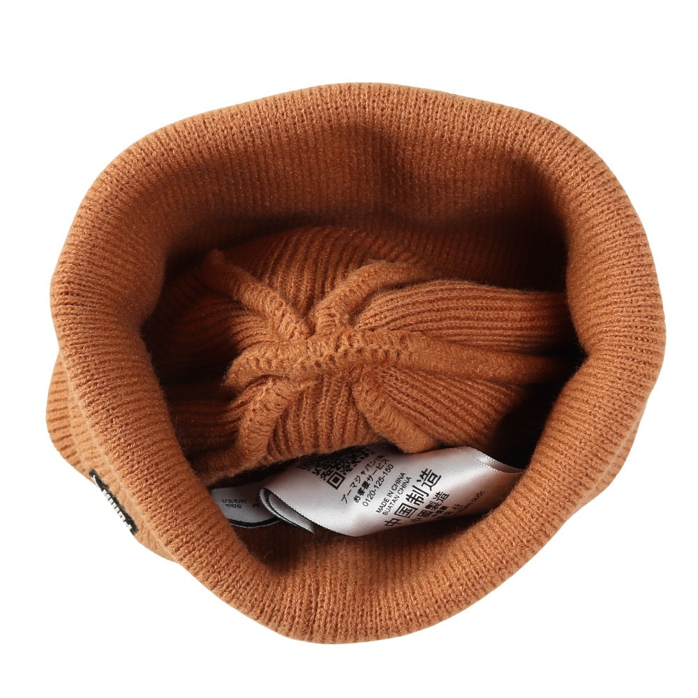 プーマ（PUMA）（キッズ）ニットキャップ ジュニア ニマル ミッド クラウン ビーニー キャメル 02656402 ニット帽 帽子 フリーサイズ 子供 耳付き