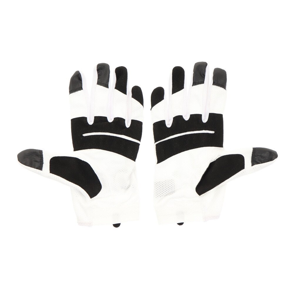 オークリー（OAKLEY）（メンズ）手袋 TRAINING グローブ FOS900811-100 ホワイト 防寒 スマホ対応