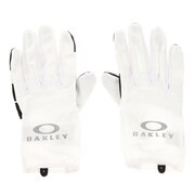 オークリー（OAKLEY）（メンズ）手袋 TRAINING グローブ FOS900811-100 ホワイト 防寒 スマホ対応