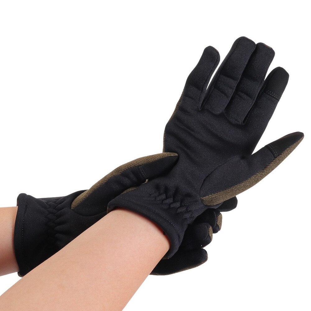 デュアリグ（DUARIG）（メンズ、レディース）手袋 あったかニットストレッチグローブ 900D1SN2722KHK カーキ 防寒