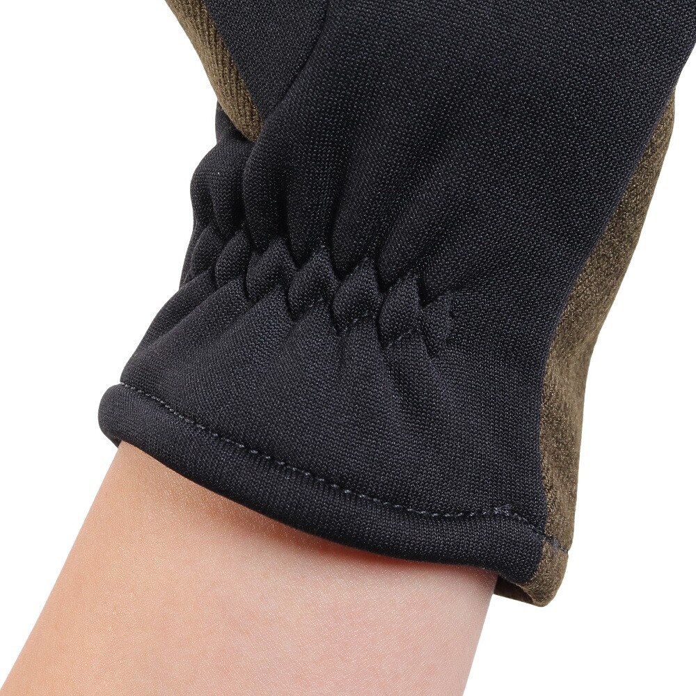 デュアリグ（DUARIG）（メンズ、レディース）手袋 あったかニットストレッチグローブ 900D1SN2722KHK カーキ 防寒