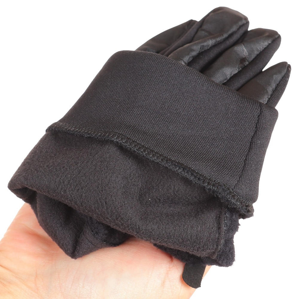 ライズ（RYZ）（メンズ）手袋 防寒 防風 フィールド グローブ 黒 900D1SN2726BLK スマホ対応