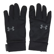 アンダーアーマー（UNDER ARMOUR）（メンズ）手袋 STORM LINER ストーム ライナーグローブ 1377508 001 ブラック 防寒 スマホ タッチパネル対応