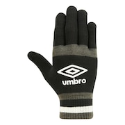 アンブロ（UMBRO）（メンズ）手袋 防寒 マジックニット グローブ UUASJD55 BKGY