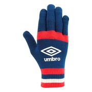 アンブロ（UMBRO）（メンズ）手袋 防寒 マジックニット グローブ ネイビー UUASJD55 NVRD