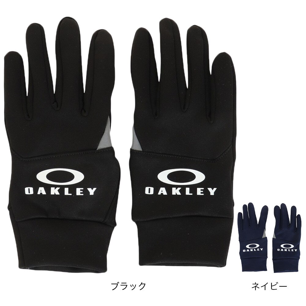オークリー（OAKLEY）（メンズ）ES FLEECE グローブ 16 FOS901180-02E 防寒 スマホ対応