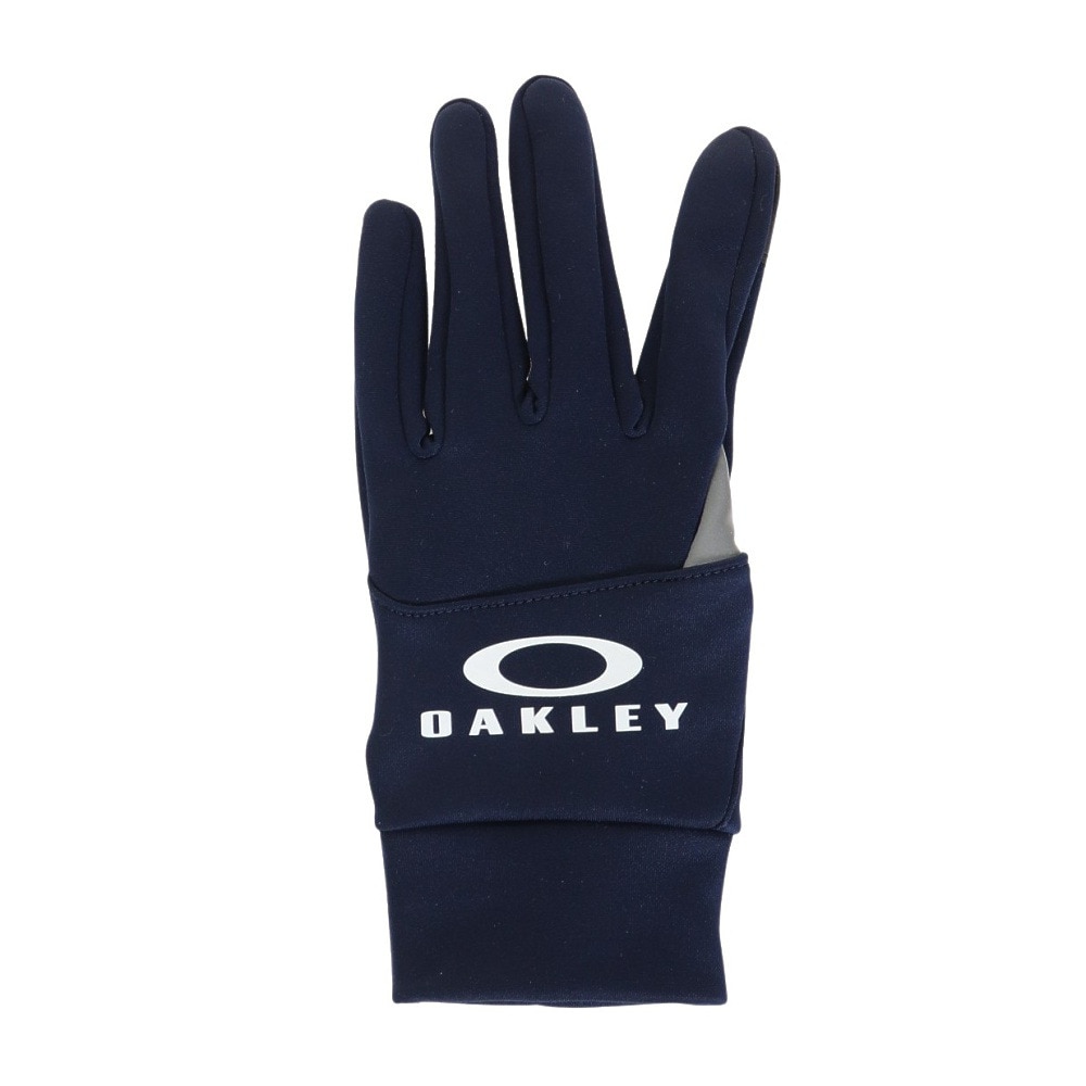 オークリー（OAKLEY）（メンズ）手袋 ES フリースグローブ 16 FOS901180-6AC ネイビー 防寒 スマホ対応