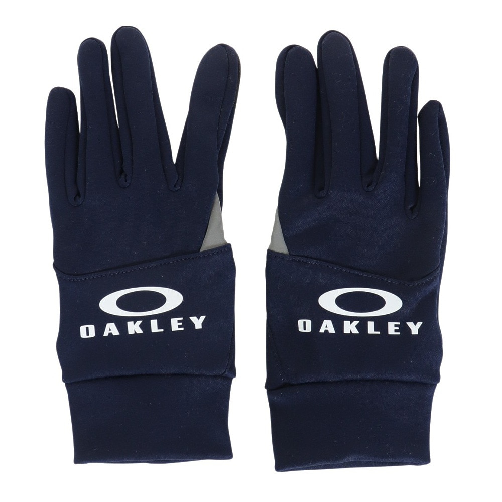 オークリー（OAKLEY）（メンズ）手袋 ES フリースグローブ 16 FOS901180-6AC ネイビー 防寒 スマホ対応  スポーツ用品はスーパースポーツゼビオ