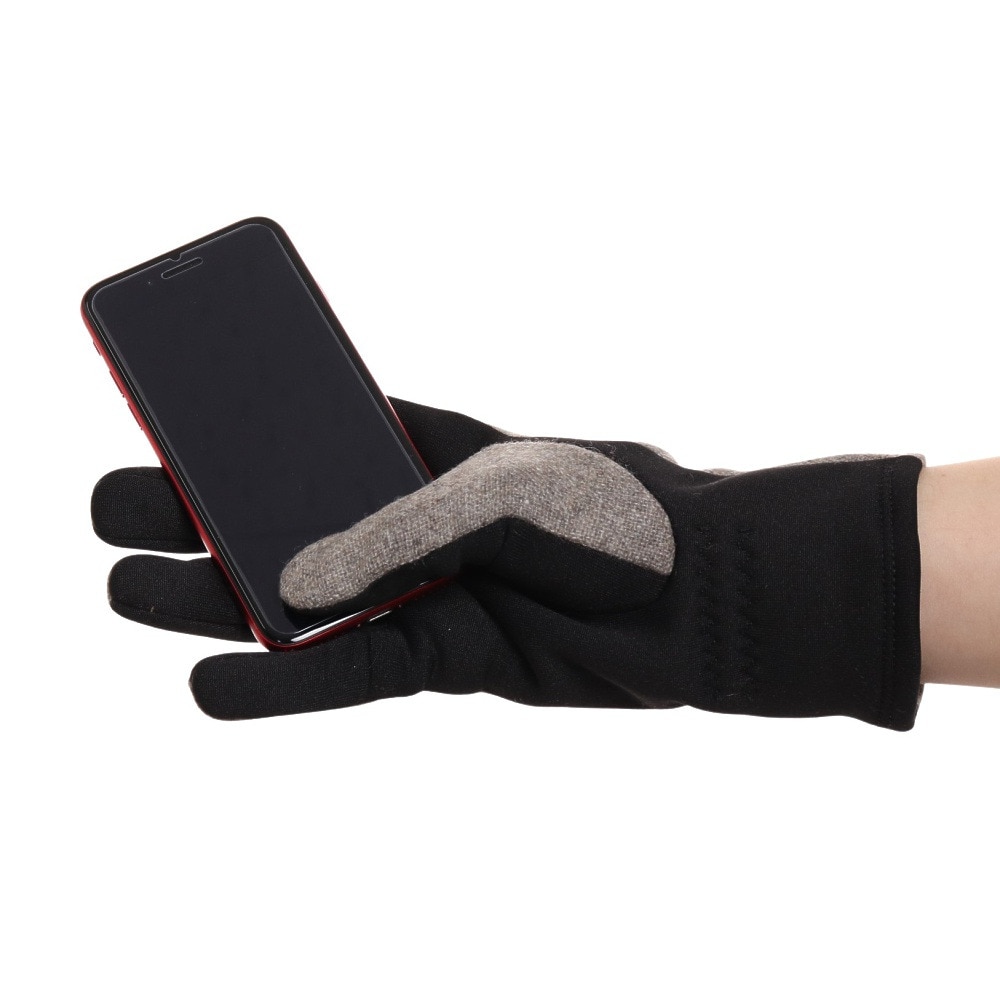 その他ブランド（OTHER BRAND）（メンズ、レディース）手袋 ツイードグローブ Lサイズ 900NN2SN0314 防寒 スマホ対応