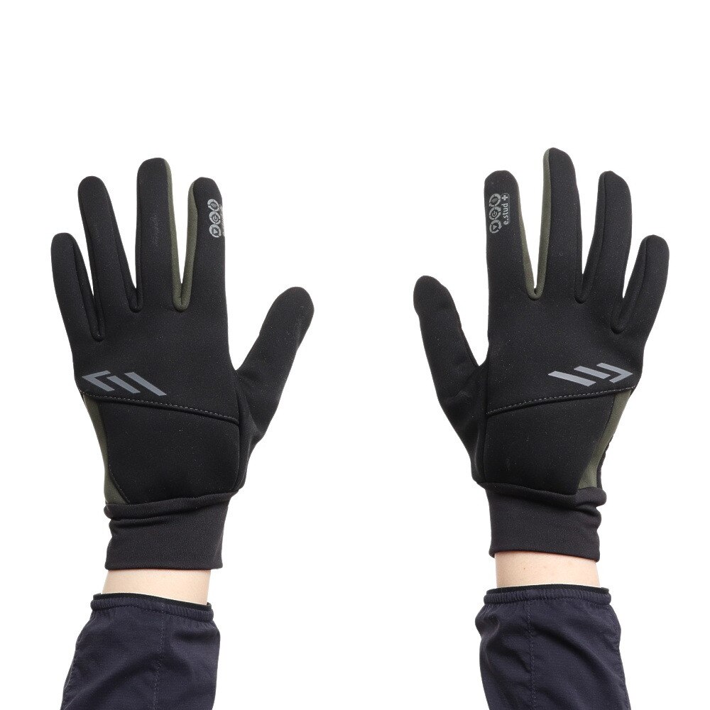 その他ブランド（OTHER BRAND）（メンズ、レディース）手袋 防風グローブ Lサイズ 900NN2SN0323 防寒 スマホ対応