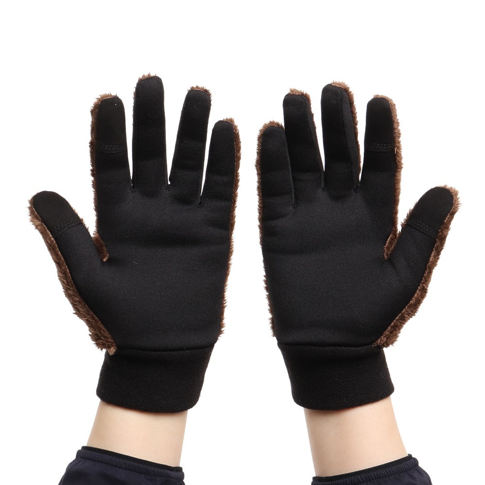 その他ブランド（OTHER BRAND）（メンズ、レディース）手袋 ボアフリースグローブ SSサイズ 900NN2SN0332 防寒 スマホ対応