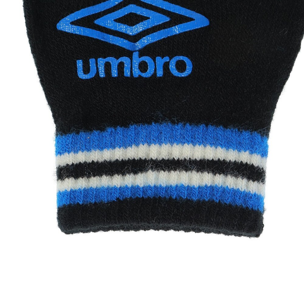 アンブロ（UMBRO）（メンズ）手袋 ニットグローブ 防寒 UUAWJD54 BKBL