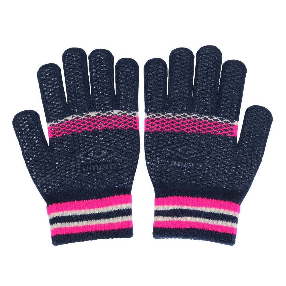アンブロ（UMBRO）（メンズ）手袋 ニットグローブ 防寒 UUAWJD54 NVPK