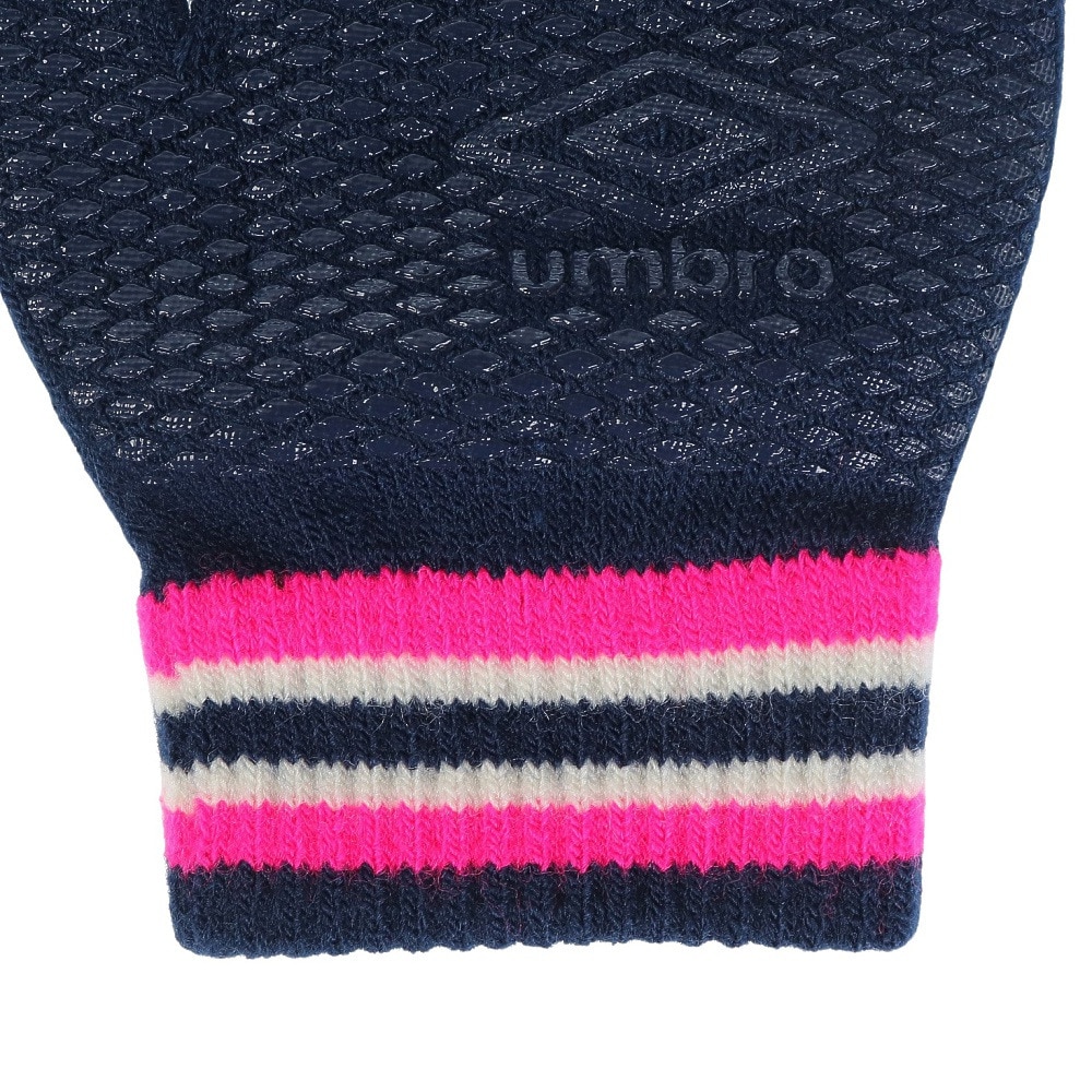 アンブロ（UMBRO）（メンズ）手袋 ニットグローブ 防寒 UUAWJD54 NVPK