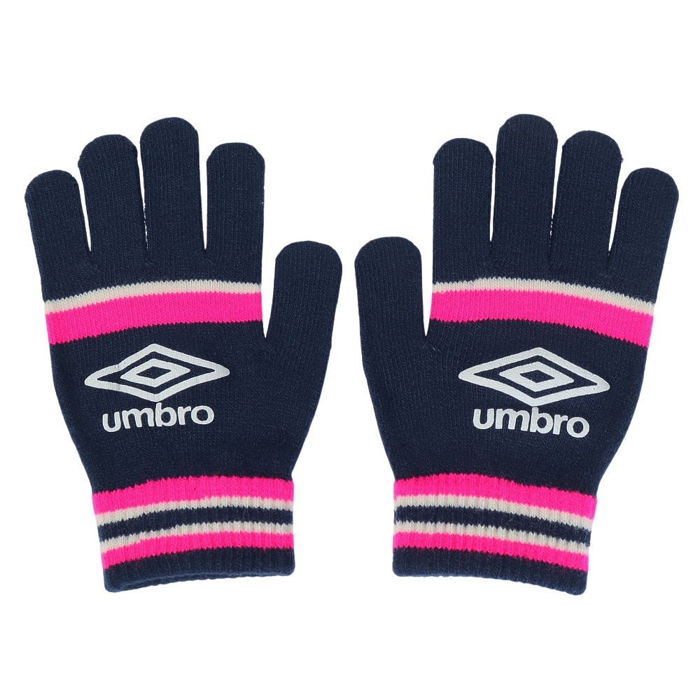 アンブロ（UMBRO）（メンズ）手袋 ニットグローブ 防寒 UUAWJD54 NVPK