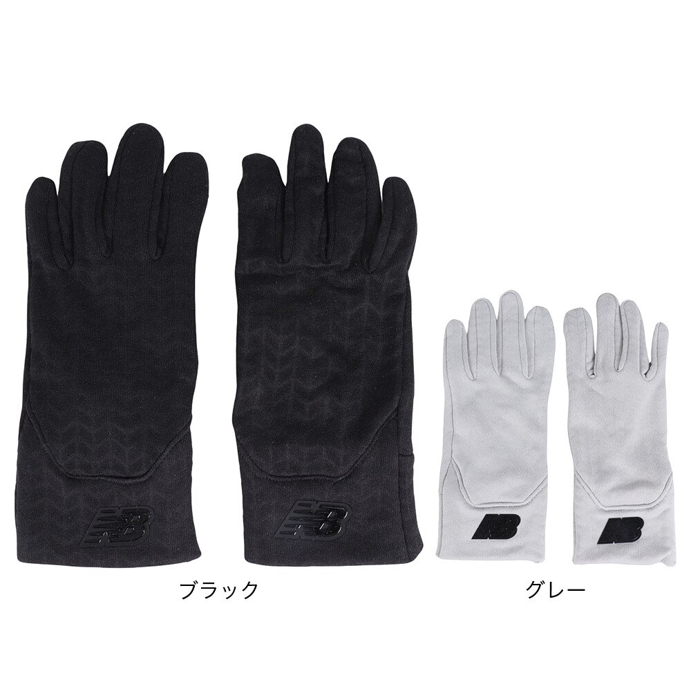 ニューバランス（new balance）（メンズ）手袋 ヒードグリッドグローブ 防寒 LAG23156CGY