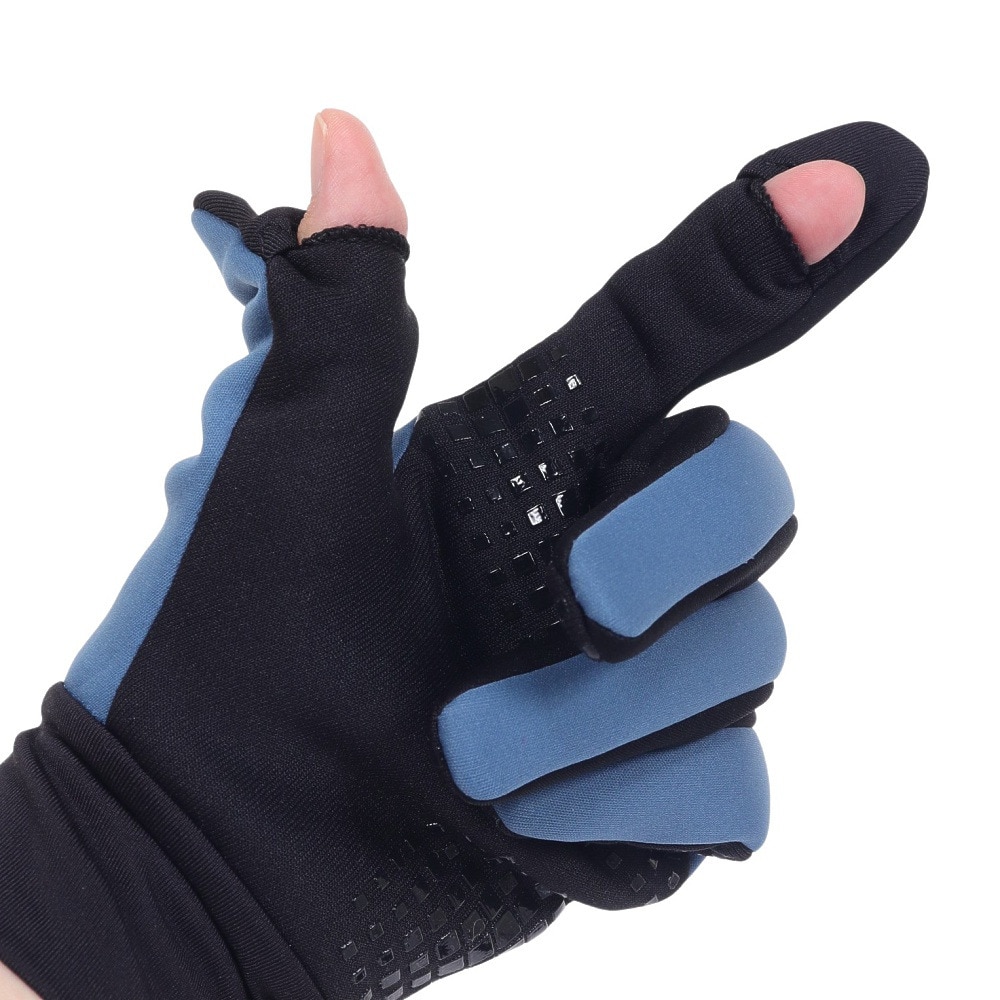 ジローム（GIRAUDM）（メンズ、レディース）手袋 ヒートクロス 防風 グローブ 防寒 WG3F0013-WA900-GRSN BLU
