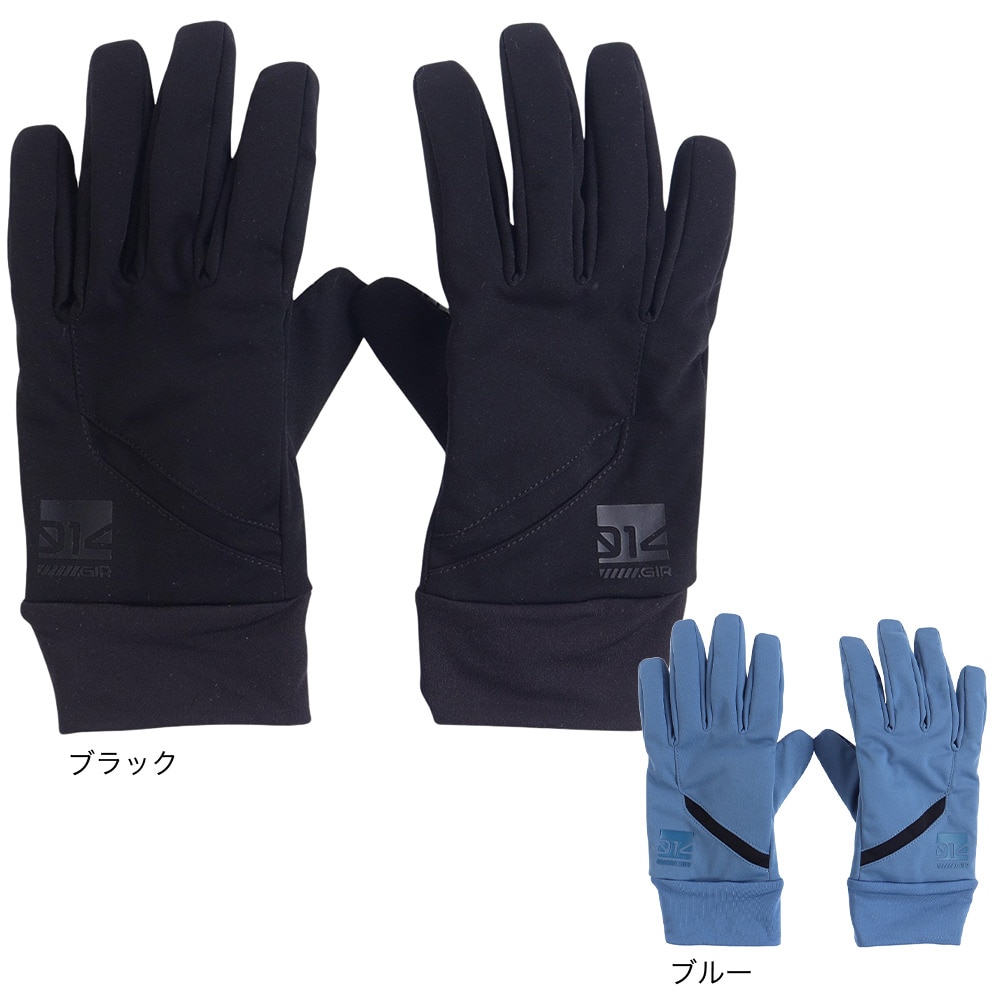 ジローム（GIRAUDM）（メンズ、レディース）手袋 ヒートクロス防水・防風グローブ 防寒 WG3F0015-WA900-GRSN BLU