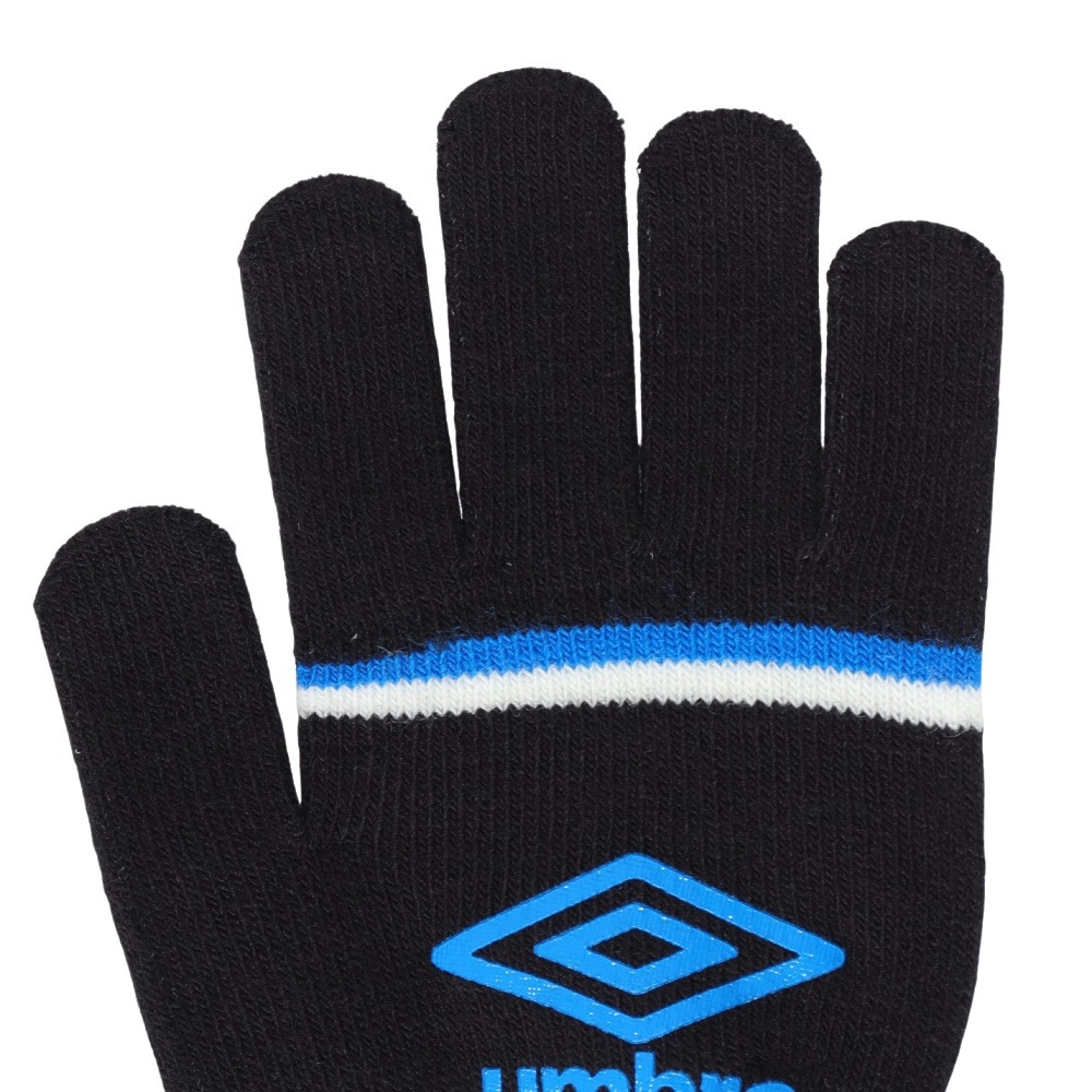 アンブロ（UMBRO）（メンズ）手袋 ニットグローブ UUAYJD54 BKBL 