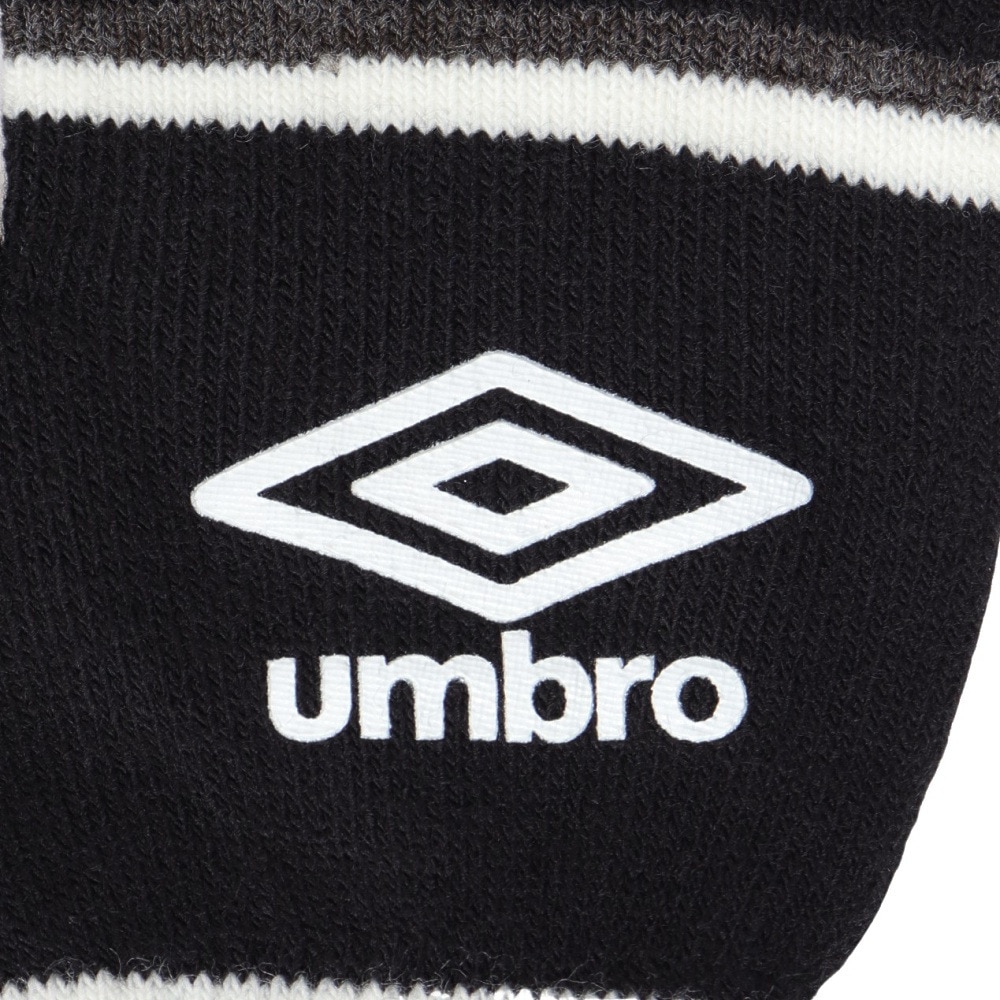 アンブロ（UMBRO）（メンズ）手袋 ニットグローブ UUAYJD54 BKGY 黒