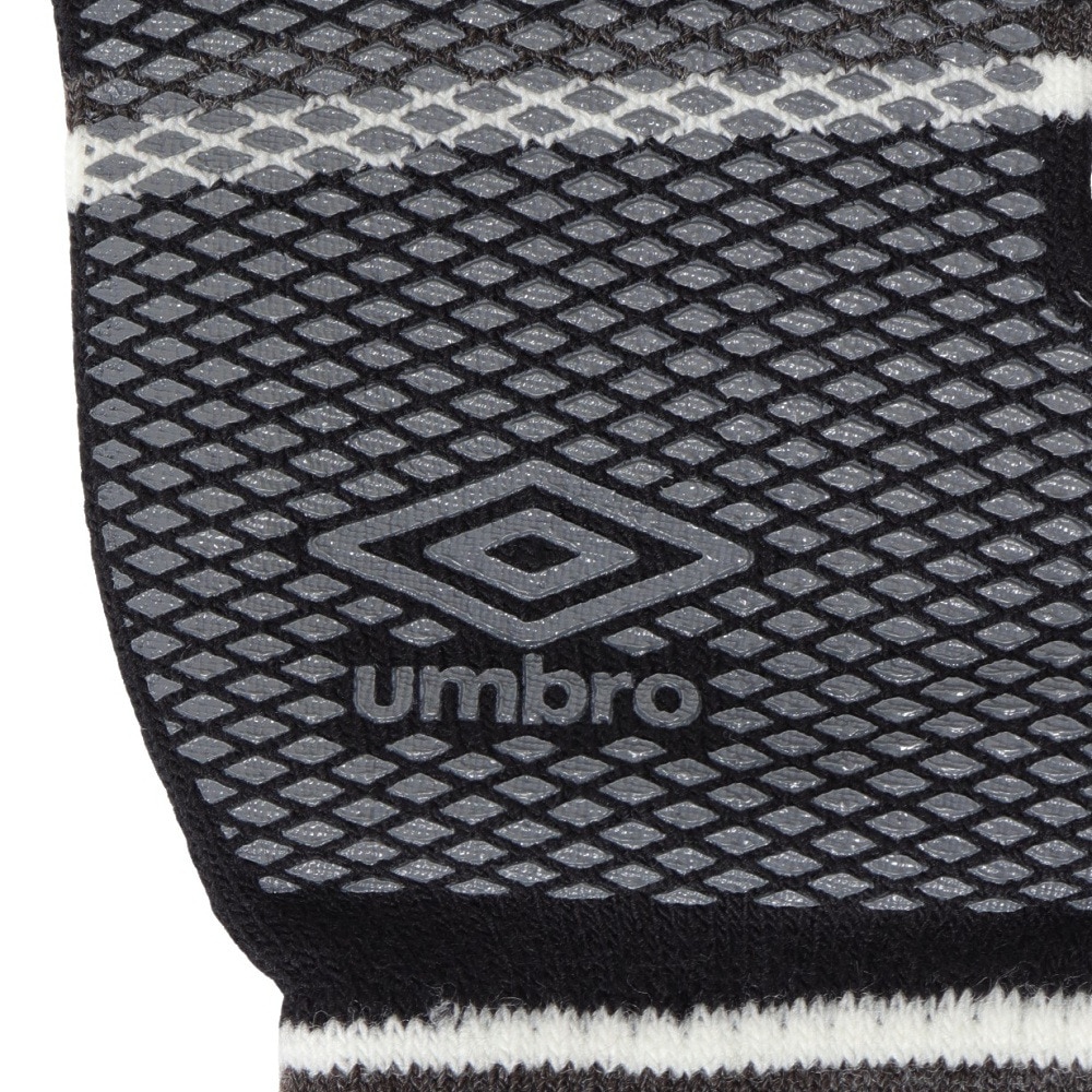 アンブロ（UMBRO）（メンズ）手袋 ニットグローブ UUAYJD54 BKGY 黒