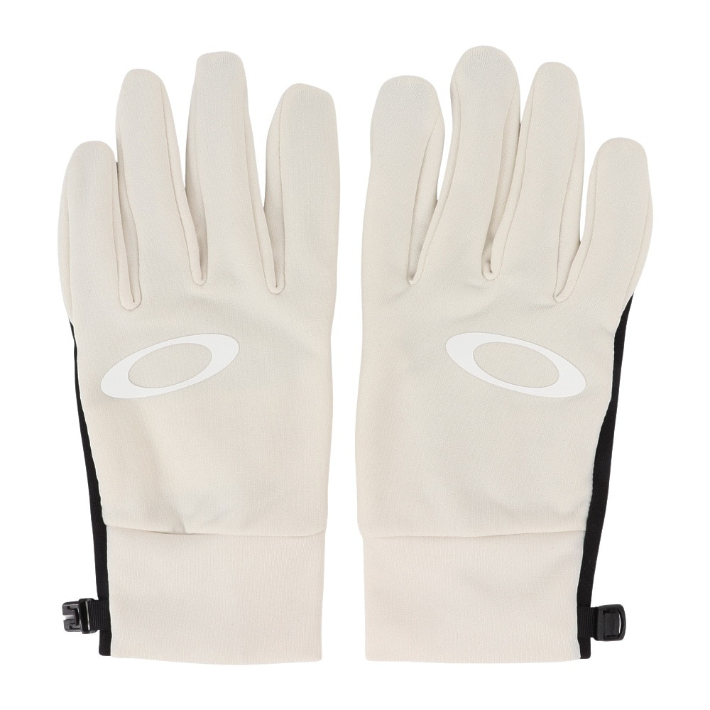 オークリー（OAKLEY）（メンズ）Latitude フリース グローブ FOS901342-13B オフホワイト S-Lサイズ タッチパネル対応