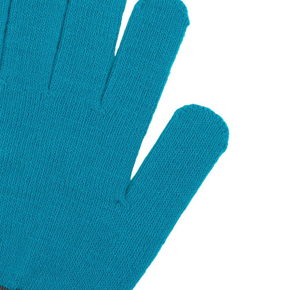 ミズノ（MIZUNO）（メンズ、レディース）手袋 ニット手袋 ターコイズ 32JYC50224 防寒 滑り止め付き