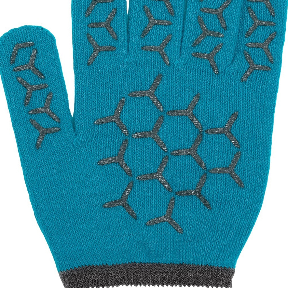 hazama ニートニット手袋 ミズノ（MIZUNO）（メンズ、レディース）手袋 ニット手袋 ターコイズ