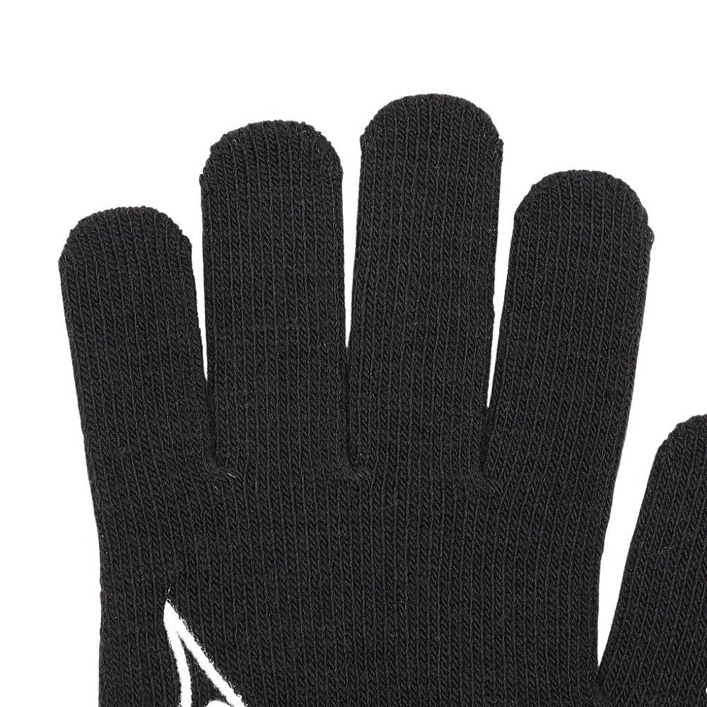 ミズノ（MIZUNO）（メンズ、レディース）手袋 ニット手袋 黒 32JYC50290 防寒 滑り止め付き