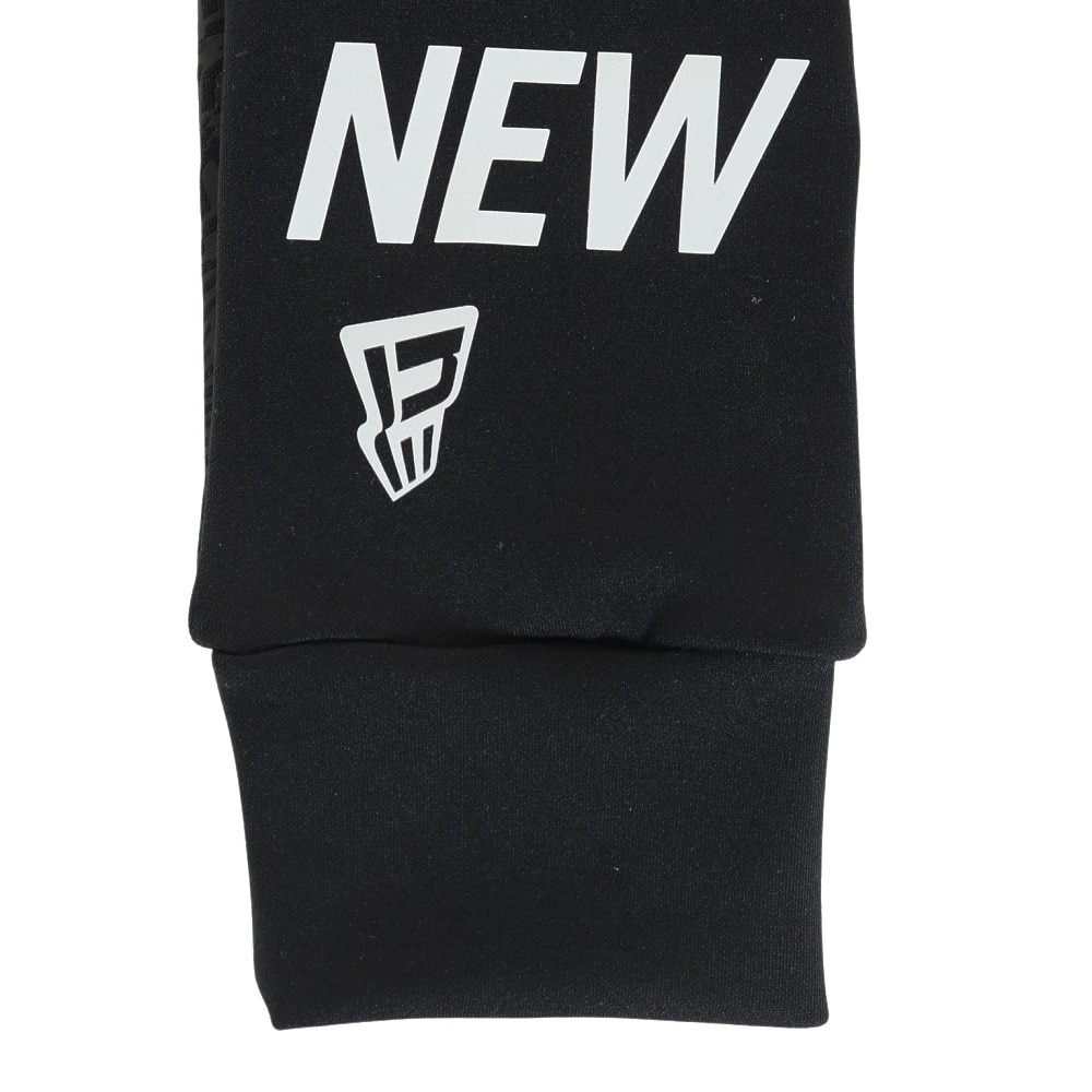 ニューエラ（NEW ERA）（メンズ、レディース）手袋  フリース ウォーマーグローブ 12854761 ブラック 防寒 スマホ対応