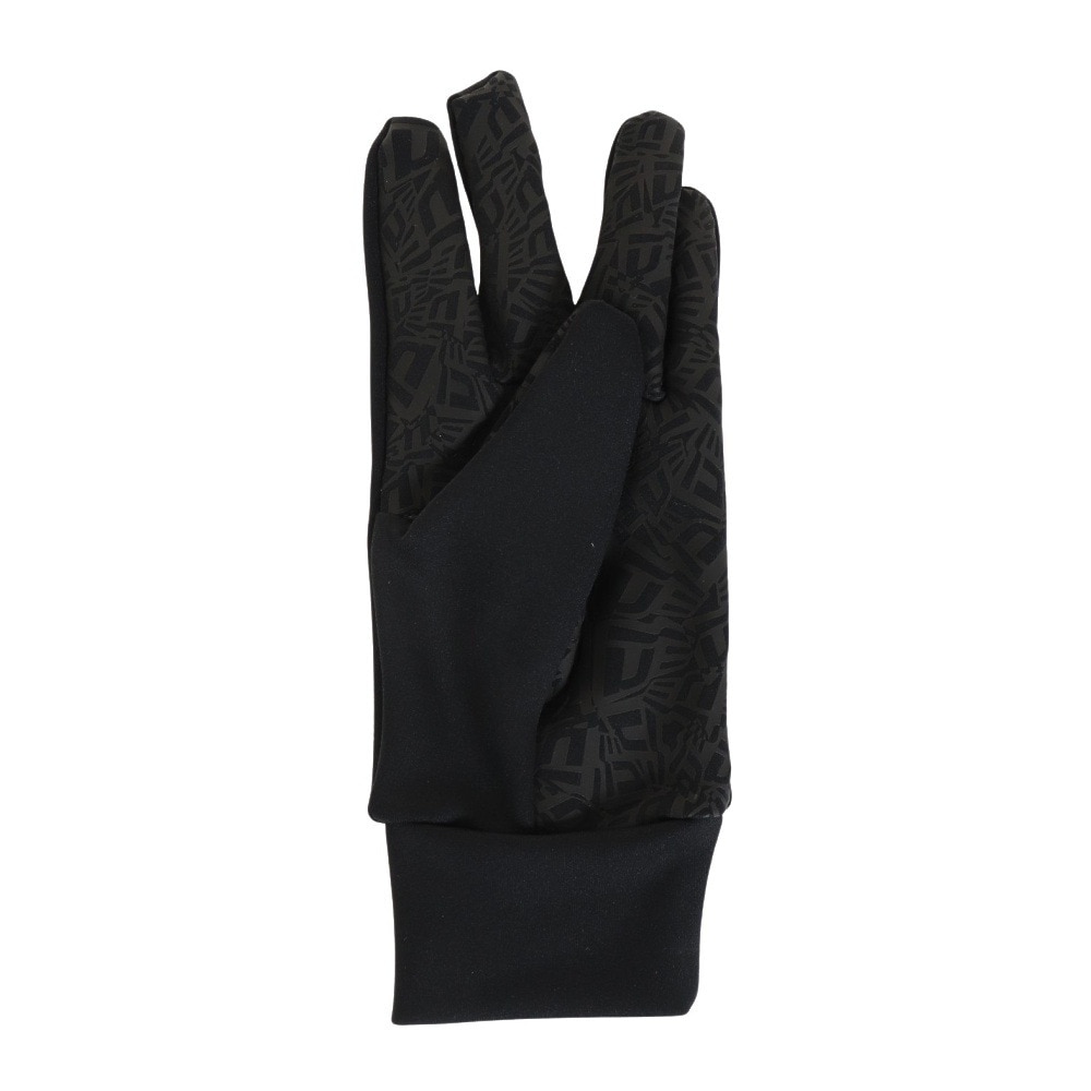 ニューエラ（NEW ERA）（メンズ、レディース）手袋  フリース ウォーマーグローブ 12854761 ブラック 防寒 スマホ対応