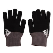 アディダス（adidas）（メンズ）手袋  ベーシック ニットグローブ 防寒 1SU950-HI3526 ブラック