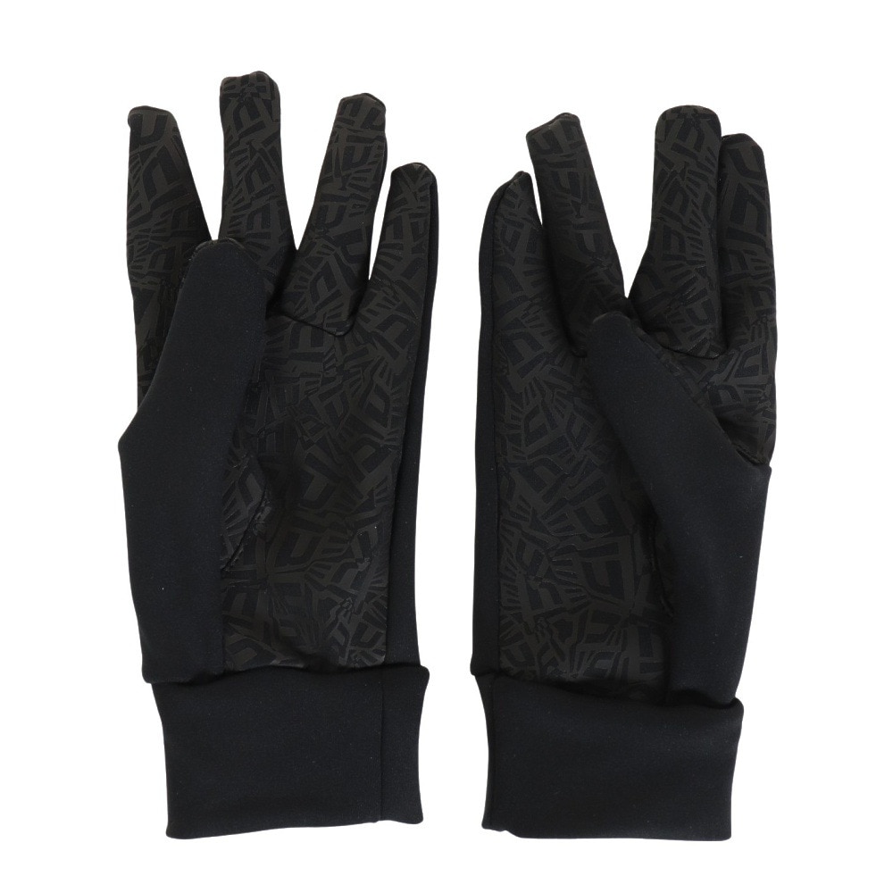 ニューエラ（NEW ERA）（メンズ）手袋 防寒 GLOVES フリース ウォーマー グローブ 黒 12541274 スマホ対応